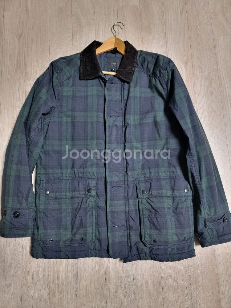 제이크루 블랙와치 패딩 자켓 m(100~103) 팝니다--0