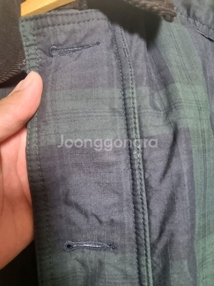 제이크루 블랙와치 패딩 자켓 m(100~103) 팝니다--1