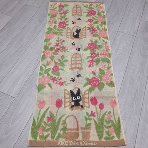 지브리 마녀배달부키키 지지 수건 타올