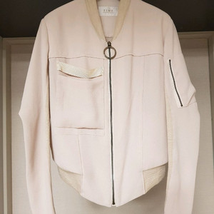 타임 모배색 집업 아우터