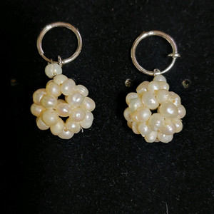 공방 웨딩 하객 귀걸이 빛을 받으면 엄청 반짝여