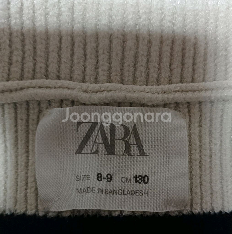 자라키즈 스웨터 여아 상의 130사이즈(8-9)--1