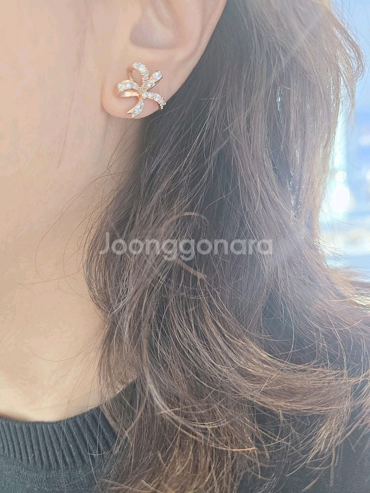 ( 새상품) 스와로브스키 귀걸이--4