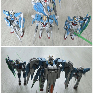 건담 더블오 프라모델 - 세츠나 4개 일괄