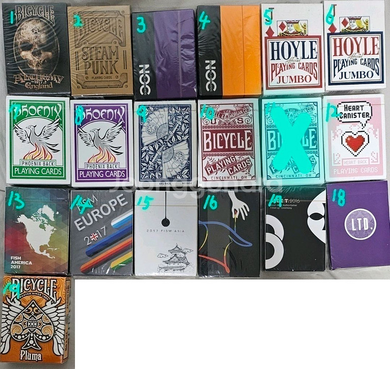 [20%추가 할인] 미개봉 바이시클 마술카드 플레잉카드--1