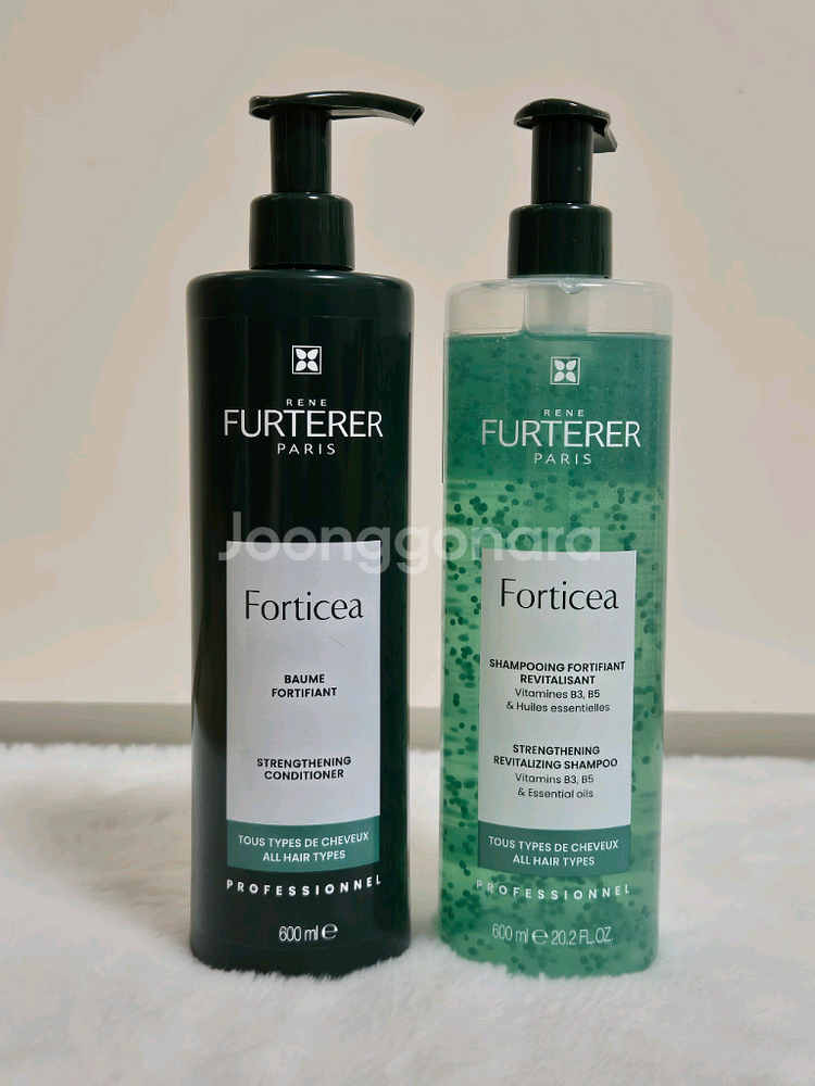 새상품) 르네휘테르 포티샤 샴푸+컨디셔너 세트--0