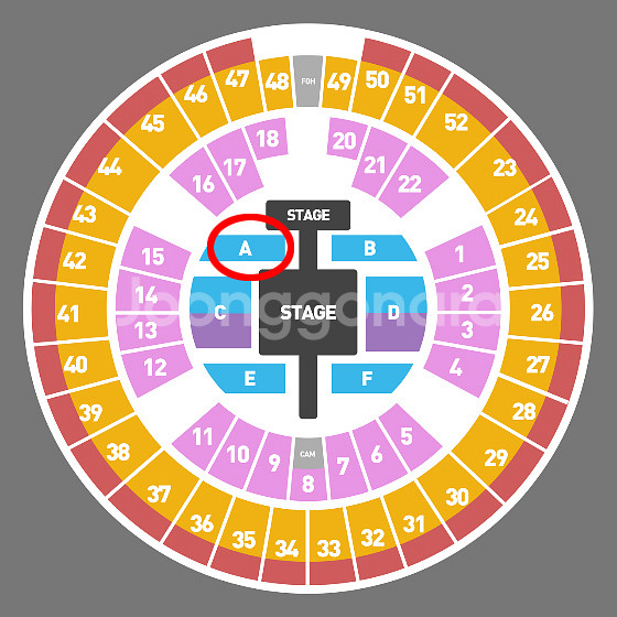 god 콘서트 서울 6(토) 스탠딩 A구역 1장--0