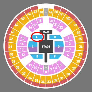 god 콘서트 서울 6(토) 스탠딩 A구역 1장