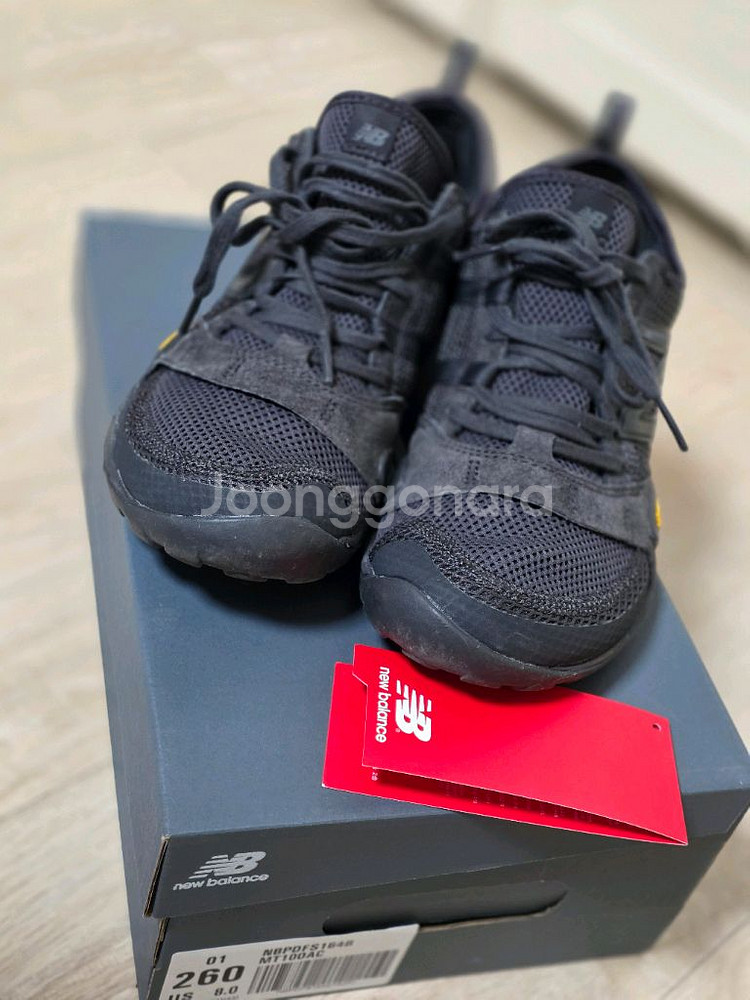 뉴발란스 미니머스 MT10O 블랙 260mm--0