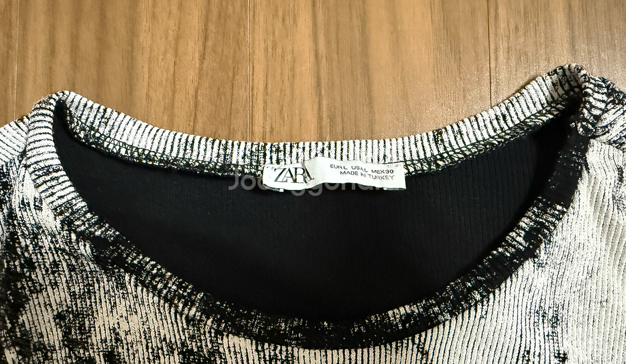 ZARA 블랙 롱 원피스 + 화이트 탑 2종--1