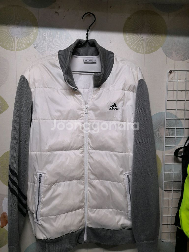 아디다스 모직 구스 점퍼--0