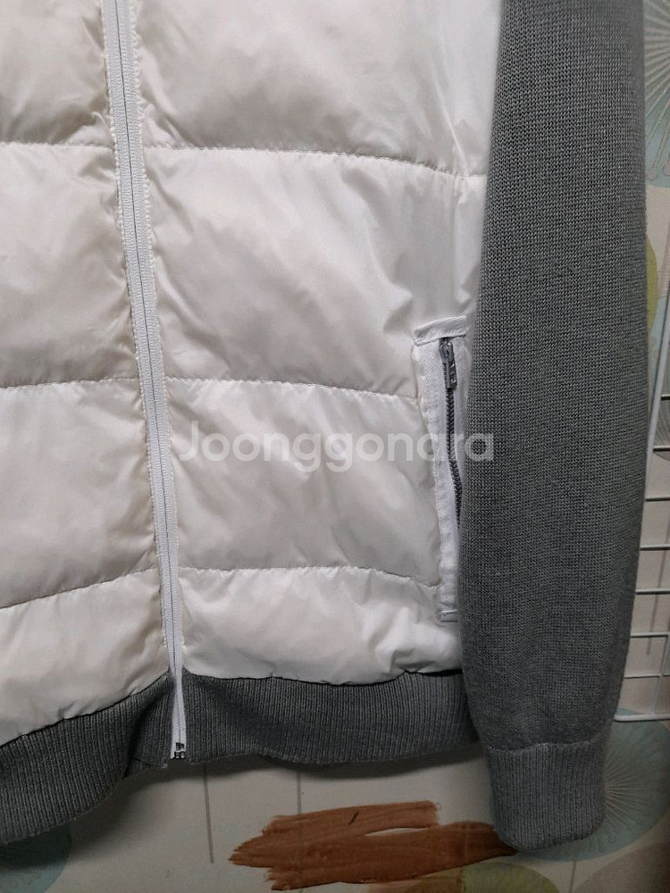 아디다스 모직 구스 점퍼--3