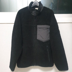 스파오 뽀글이 블랙 자켓 90