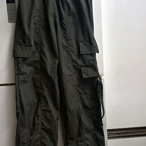 차콜 카고바지 나일론바지 밴딩바지 조거바지