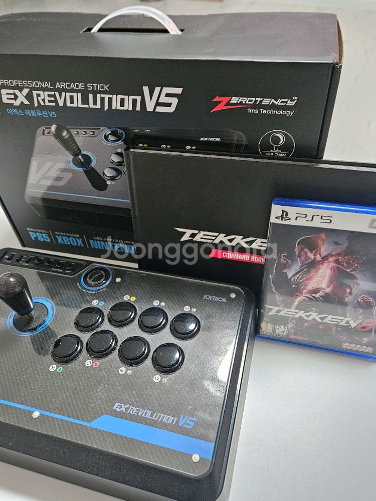 조이트론 EX 레볼루션 V5 + PS5 철권8 & 특전--0