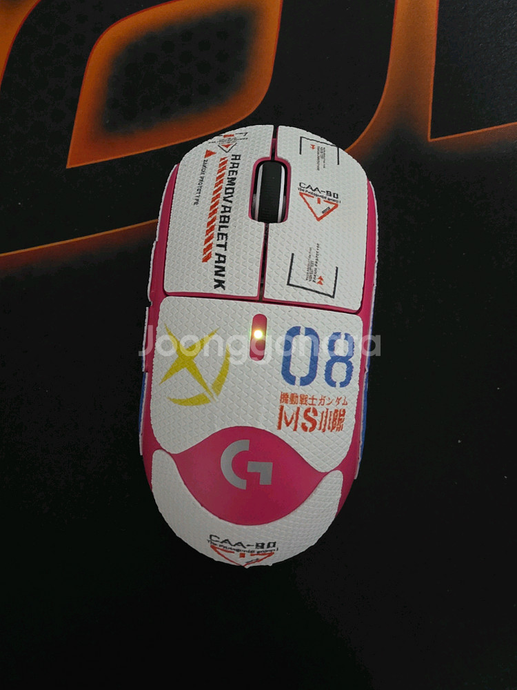 로지텍 G PRO X 지슈라1 마젠타 핑크--2