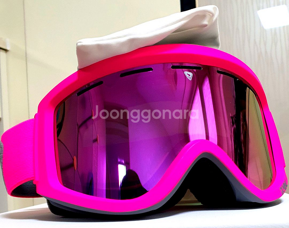 예쁜 IX-9 핫 핑크 스키보드 고글 새제품--1