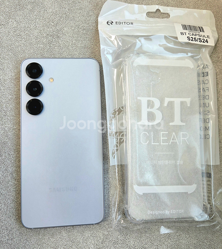 갤럭시 S25_256G 블루 새폰급 팝니다.[74만]--0