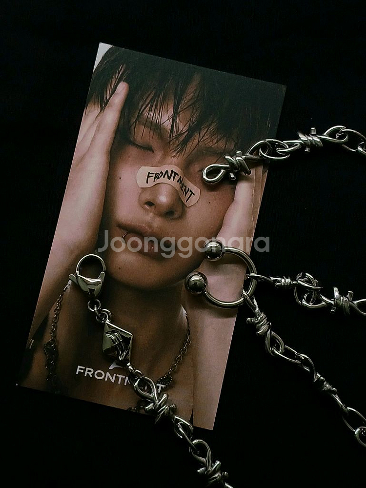 실버 체인 목걸이--0