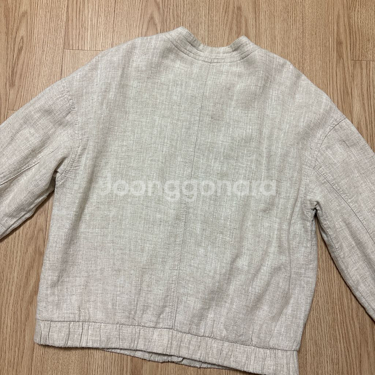 (무료배송)[M&S]린넨봄버자켓--3