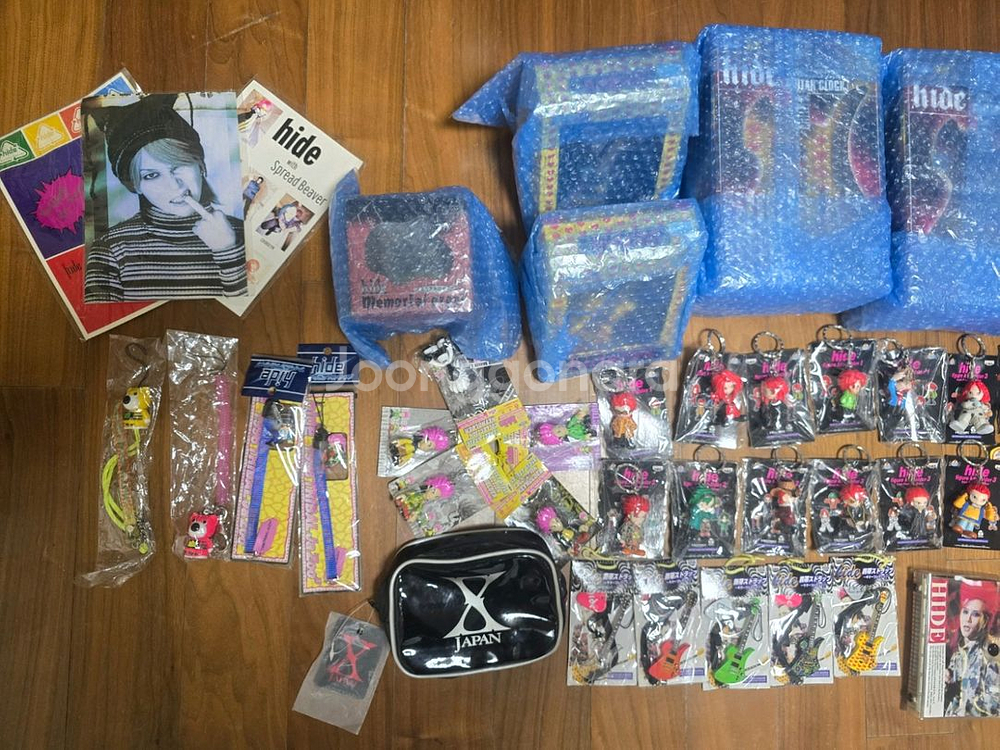 배송료포함 히데(hide),엑스재팬(xjapan) 일괄--0