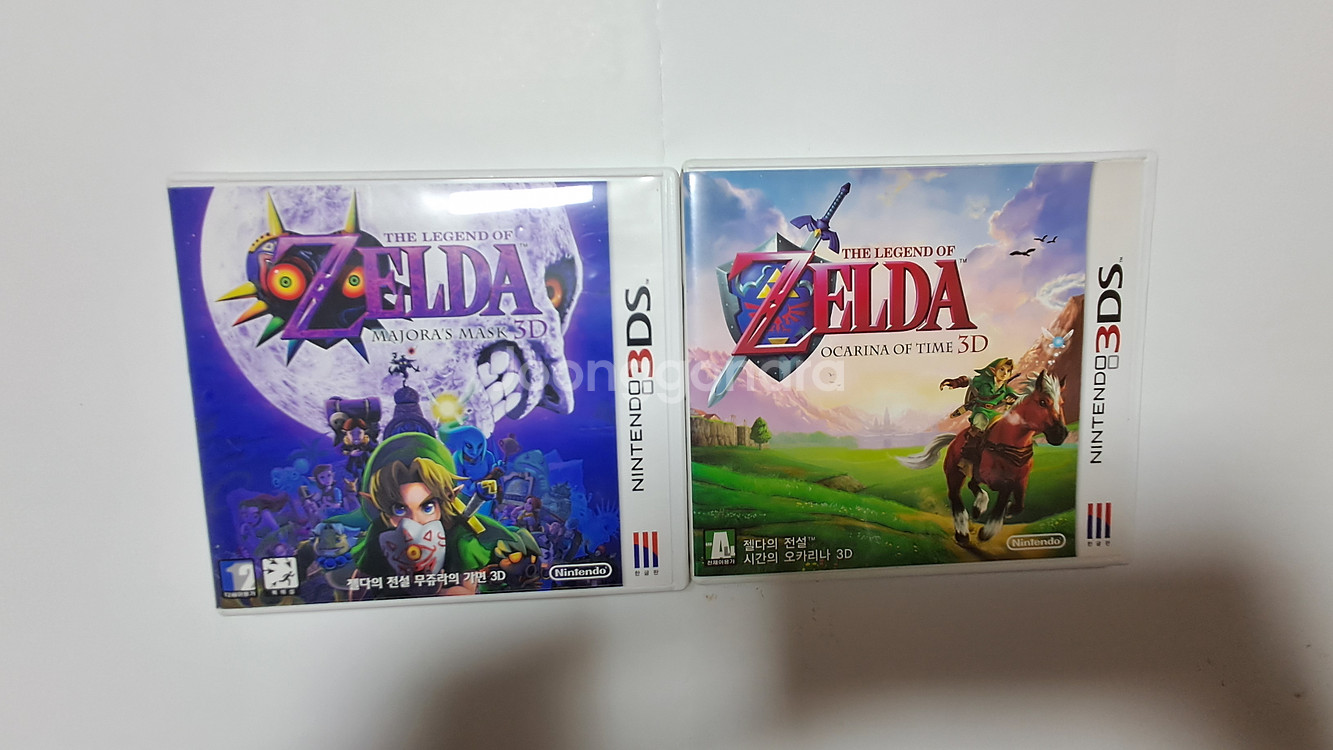 닌텐도 3ds 젤다의 전설 무쥬라 오카리나 일괄--0
