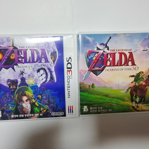 닌텐도 3ds 젤다의 전설 무쥬라 오카리나 일괄
