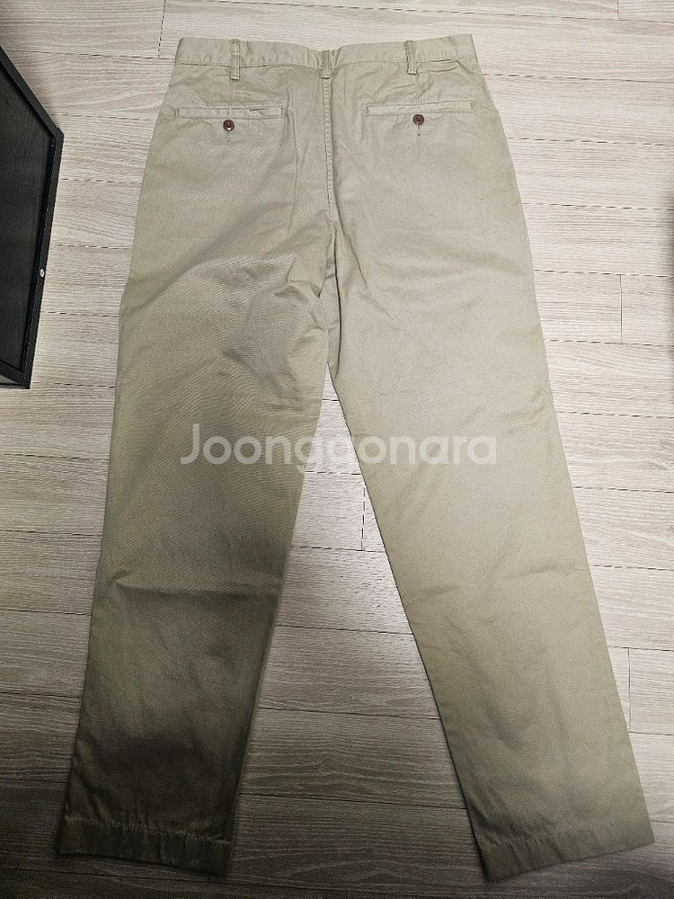 유니클로 레귤러핏 치노팬츠 32사이즈--3
