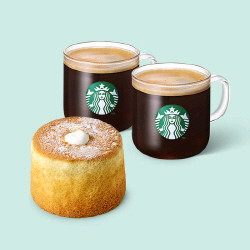 스타벅스 부드러운 디저트세트