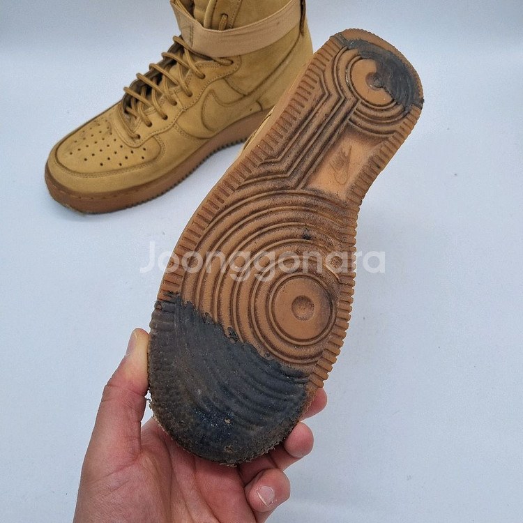 나이키 에어 포스1 하이 위트 2015 남성 260mm--2