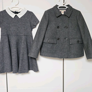 봉쁘앙 여아 코트 6y +원피스 8y 일괄