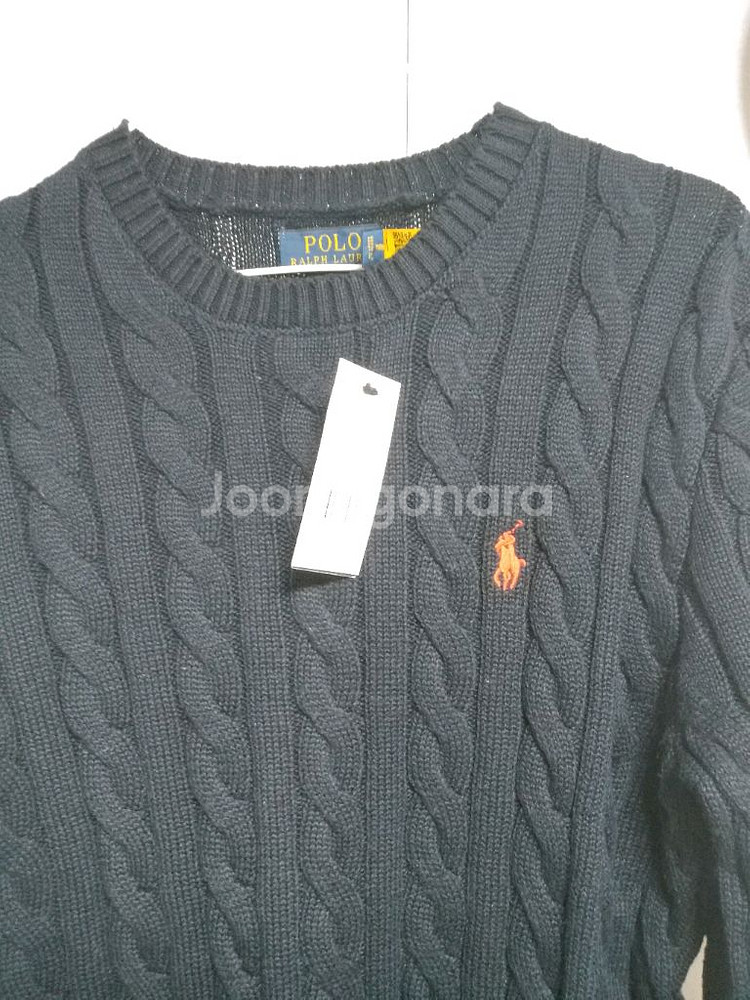 (S) 폴로 케이블 니트 맨투맨 남녀공용--6