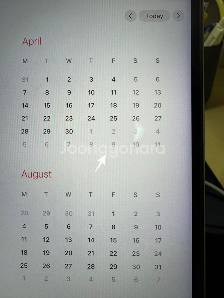 맥북프로14 M1 Pro 16gb 1TB 고급형 99만--8