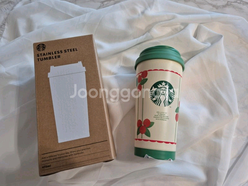 스타벅스 SS 그로서리 마켓 엘마 텀블러 473ml--0