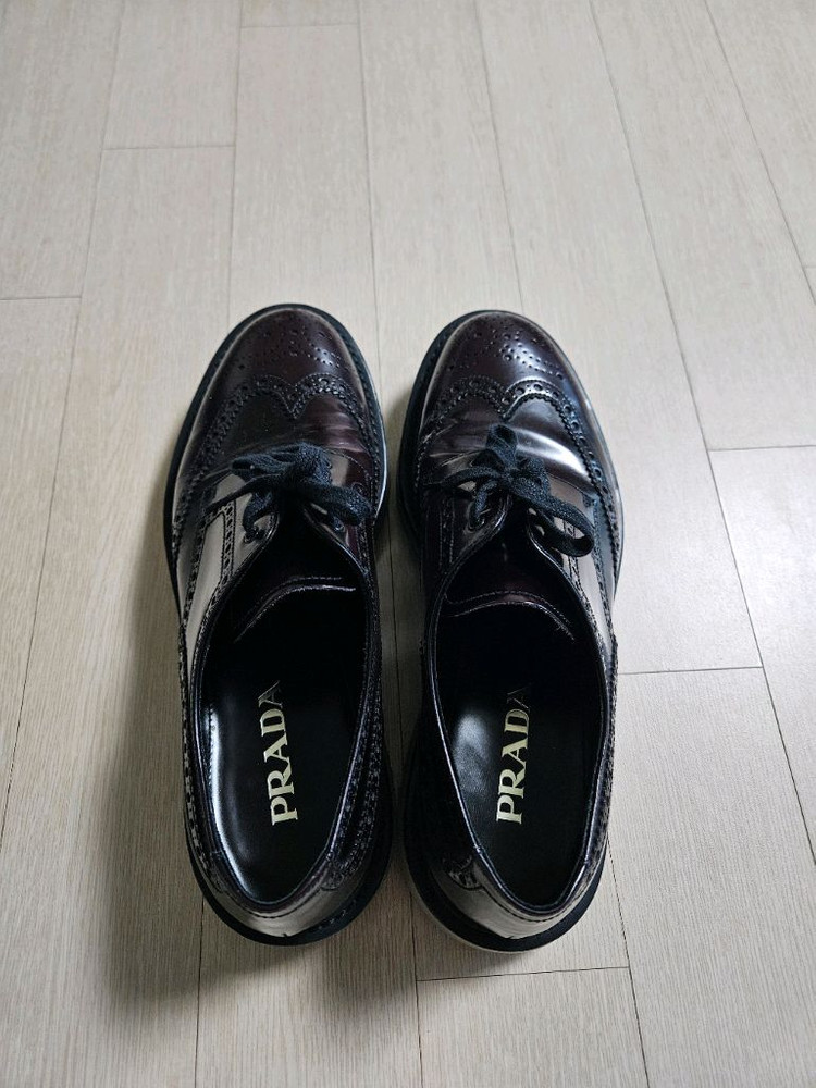 PRADA 남성구두 에어솔 size 9(280mm) 이미지