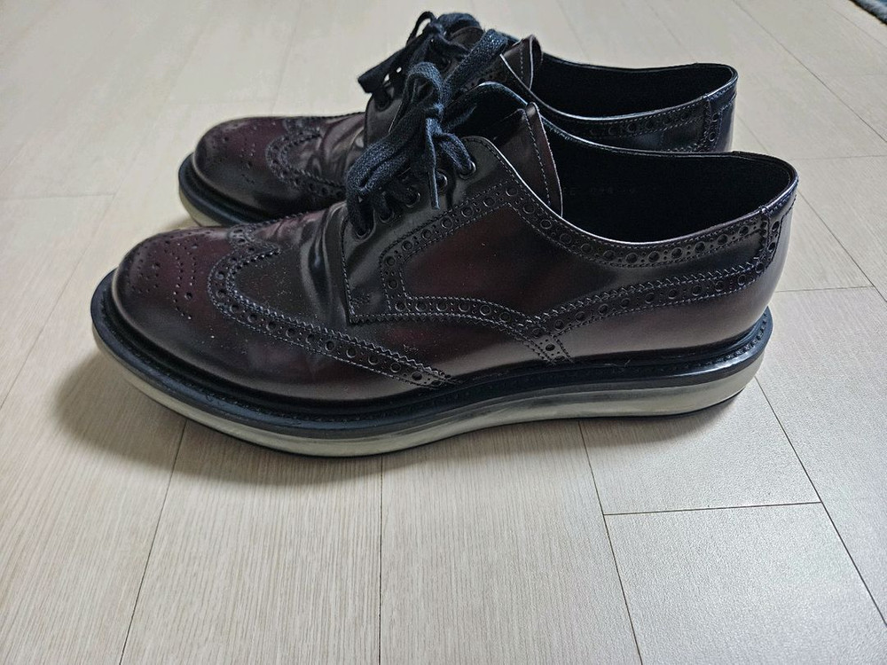 PRADA 남성구두 에어솔 size 9(280mm) 이미지