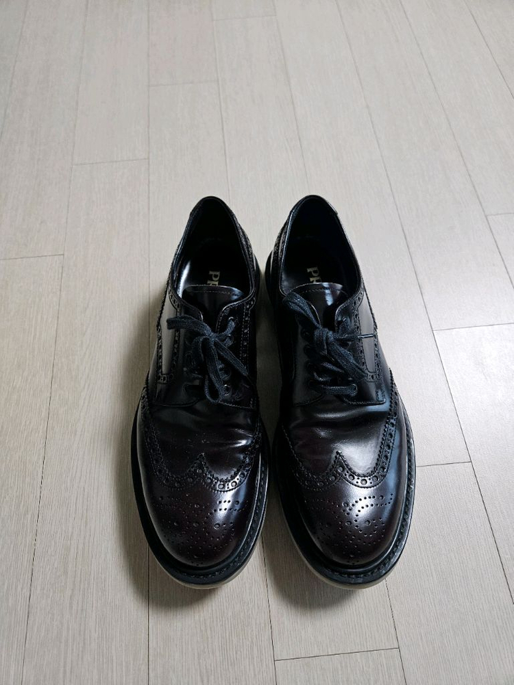 PRADA 남성구두 에어솔 size 9(280mm) 이미지