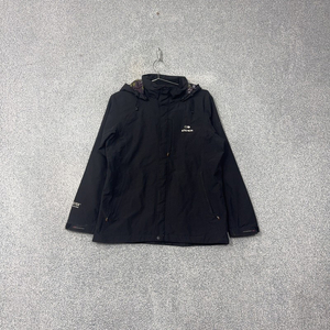 아이더 네이비 로고 여성 기능성 바람막이 M