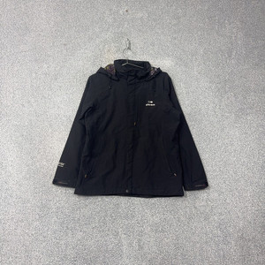 아이더 네이비 로고 여성 기능성 바람막이 M