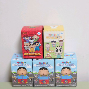 (미개봉) 짱구 피규어 가챠 베이비 연필깎이 쿵후보이즈