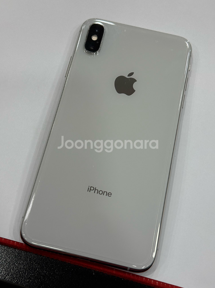 아이폰 XS MAX 실버 512기가 배터리 100퍼--1