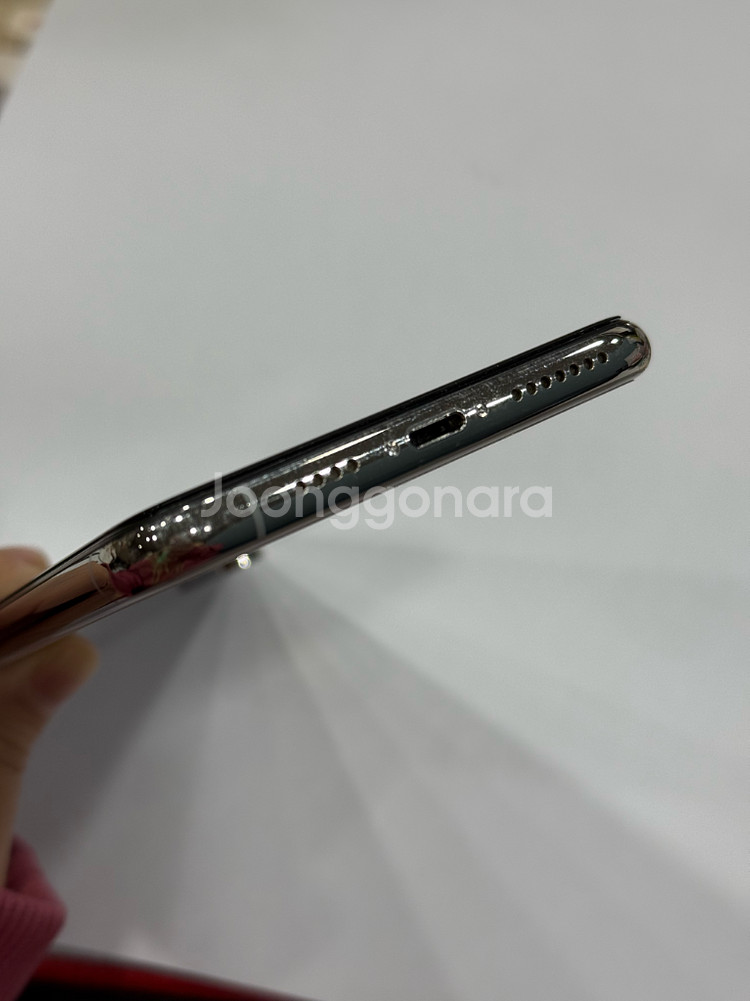 아이폰 XS MAX 실버 512기가 배터리 100퍼--5