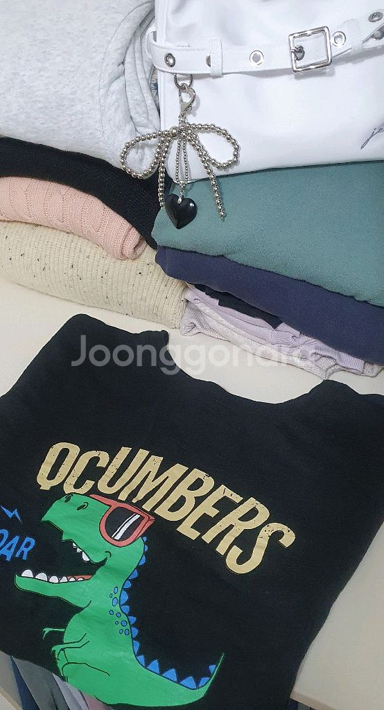 아이들이더좋아하는 공룡프린트티셔츠. 5566프리사이즈.--0