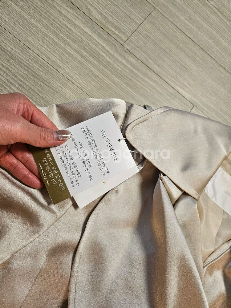 줄로그 트렌치 코트 트렌치코트 원피스--7