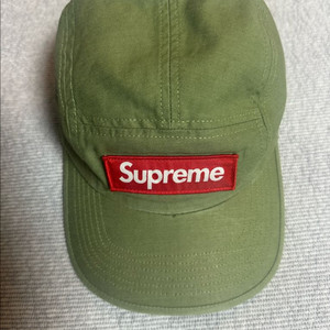 슈프림 camp cap olive 24fw