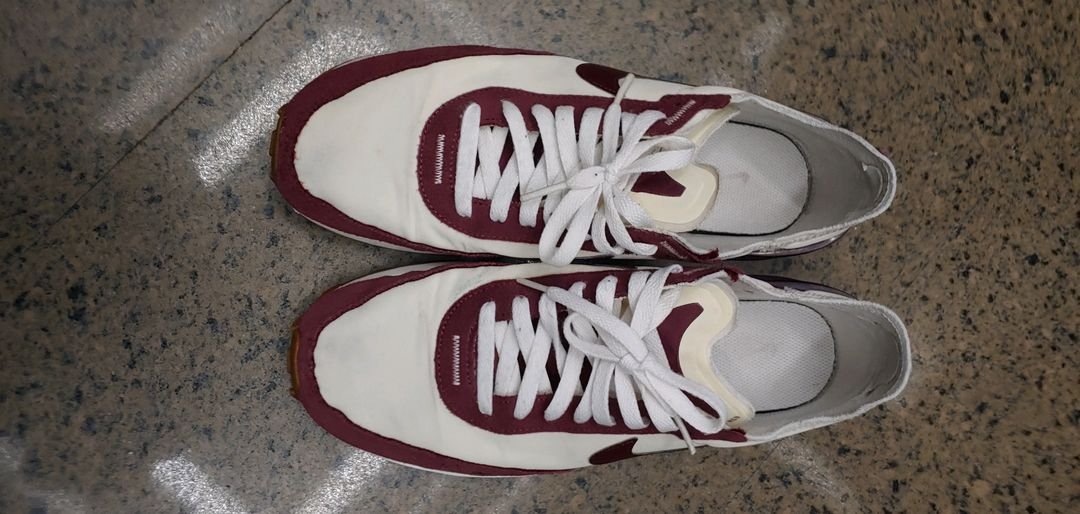 나이키 와플원 코코넛 밀크 나이트 마룬 남성 스니커즈--1