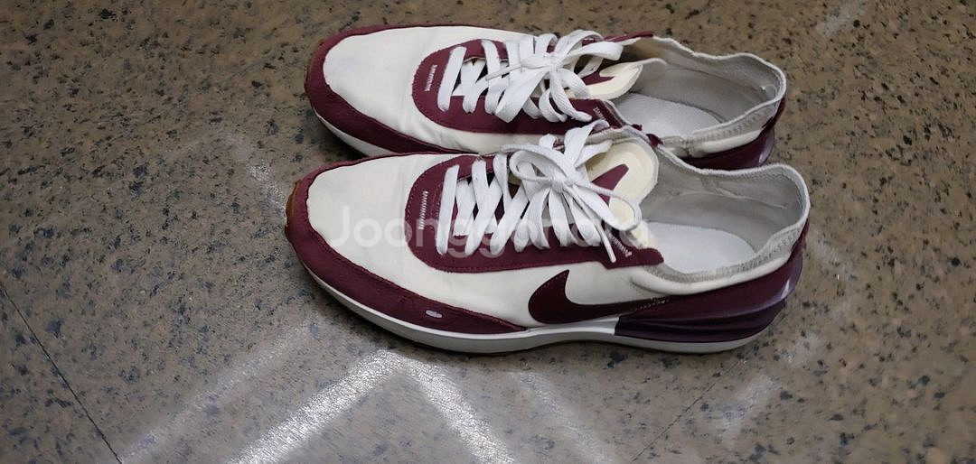 나이키 와플원 코코넛 밀크 나이트 마룬 남성 스니커즈--0