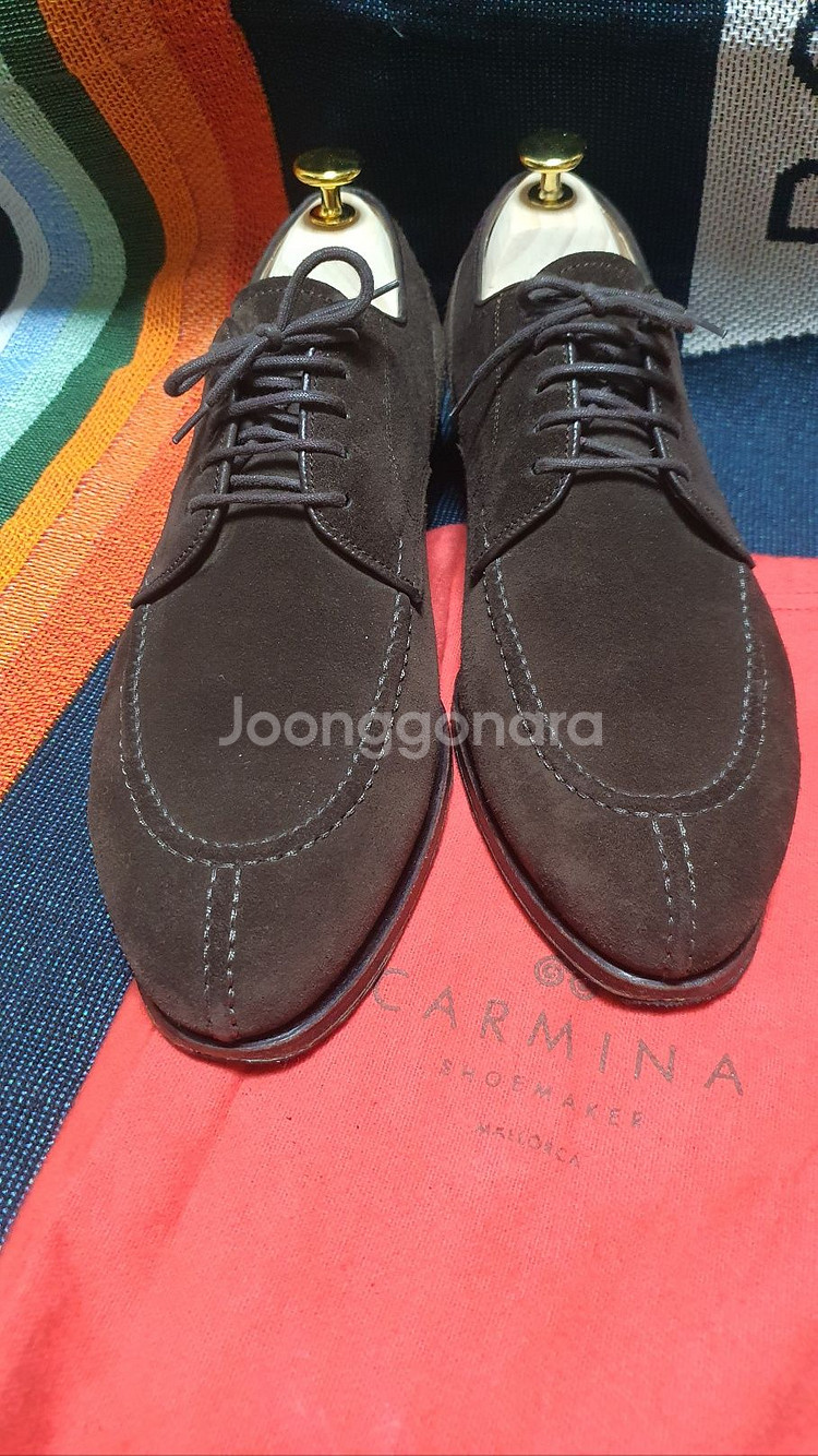 까르미나 노르웨이안 스웨이드 구두 7 1/2--0