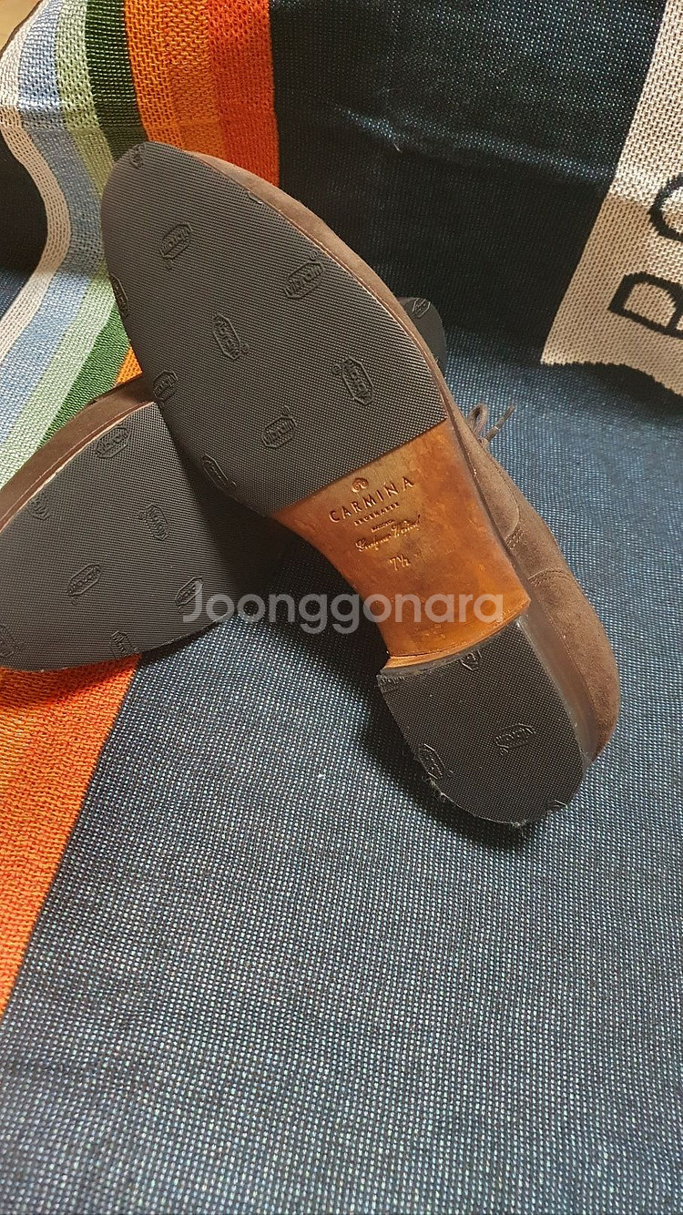 까르미나 노르웨이안 스웨이드 구두 7 1/2--3