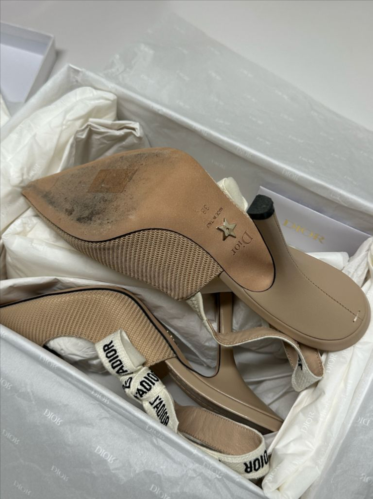 [정품] 디올 JAdior 슬링백 38 사이즈--3